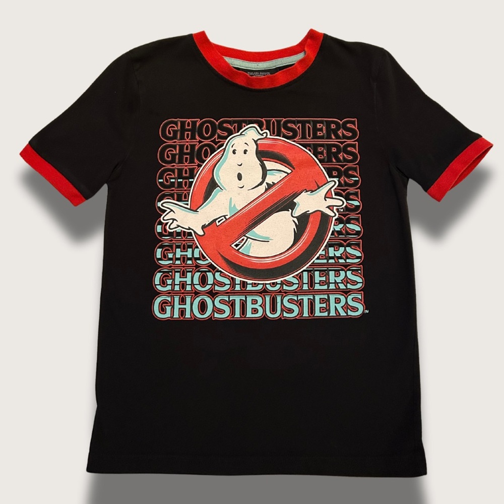 Ghostbusters Kids Black and Red T-Shirt